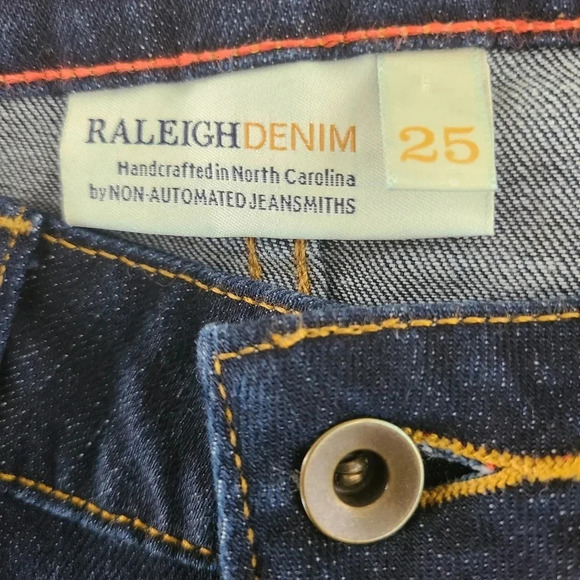 Raleigh Denim Straight Leg Jeans 25 - Picture 7 of 7